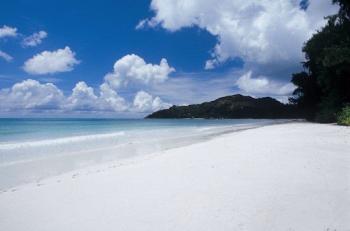 Cote D'Or Strand Praslin Seychellen