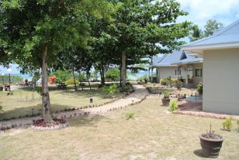 Cote D'Or Footprints Praslin Seychellen
