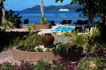 Pool Le Repaire Boutique Hotel La Digue Seychellen
