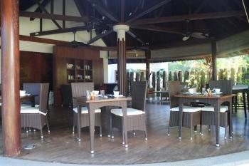 Restaurant La Belle Tortue Lodge Silhouette Seychellen