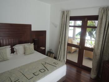 Varangue Zimmer La Belle Tortue Lodge Silhouette Seychellen