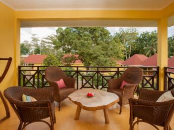 Terrasse Les Laurier Hotel & Restaurant Praslin Seychellen