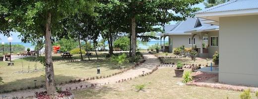 Cote D'Or Footprints Praslin Seychellen